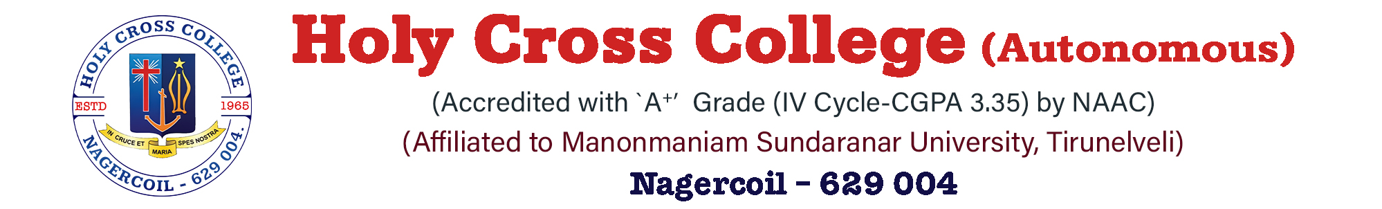 Holy Cross College(Autonomous), Nagercoil